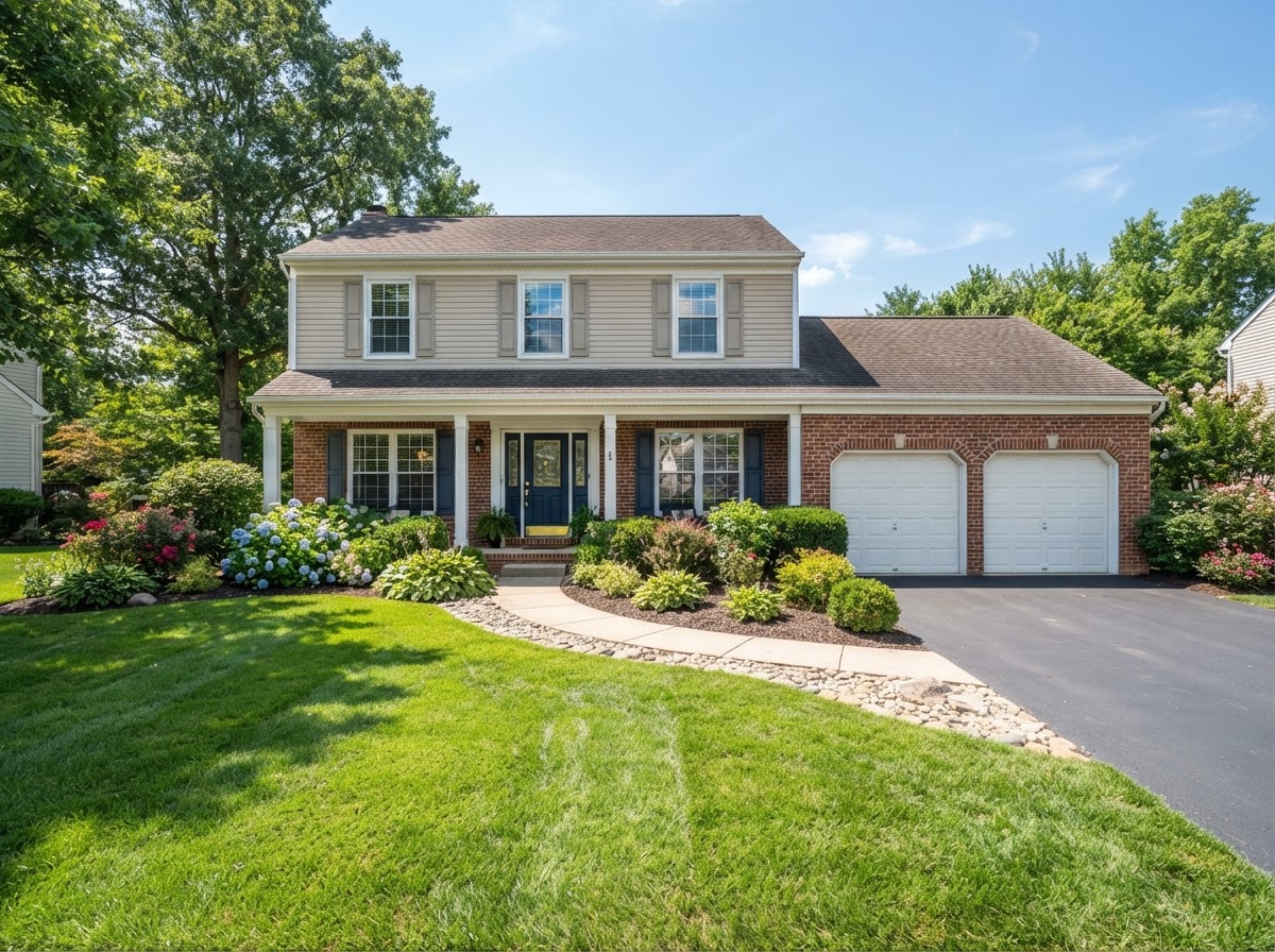 A suburban family home in Delaware