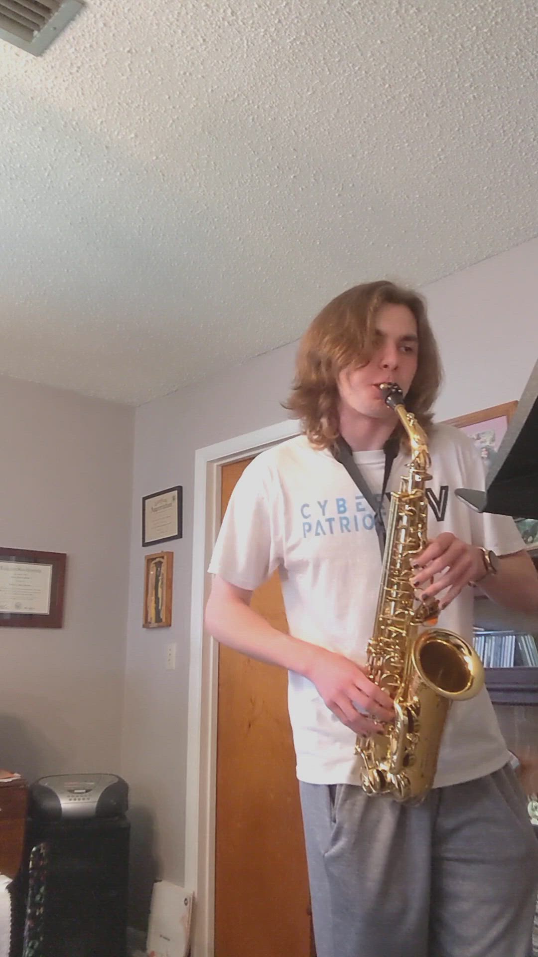 Saxophone student performance video - Saxophone Student Solo - Performance 1