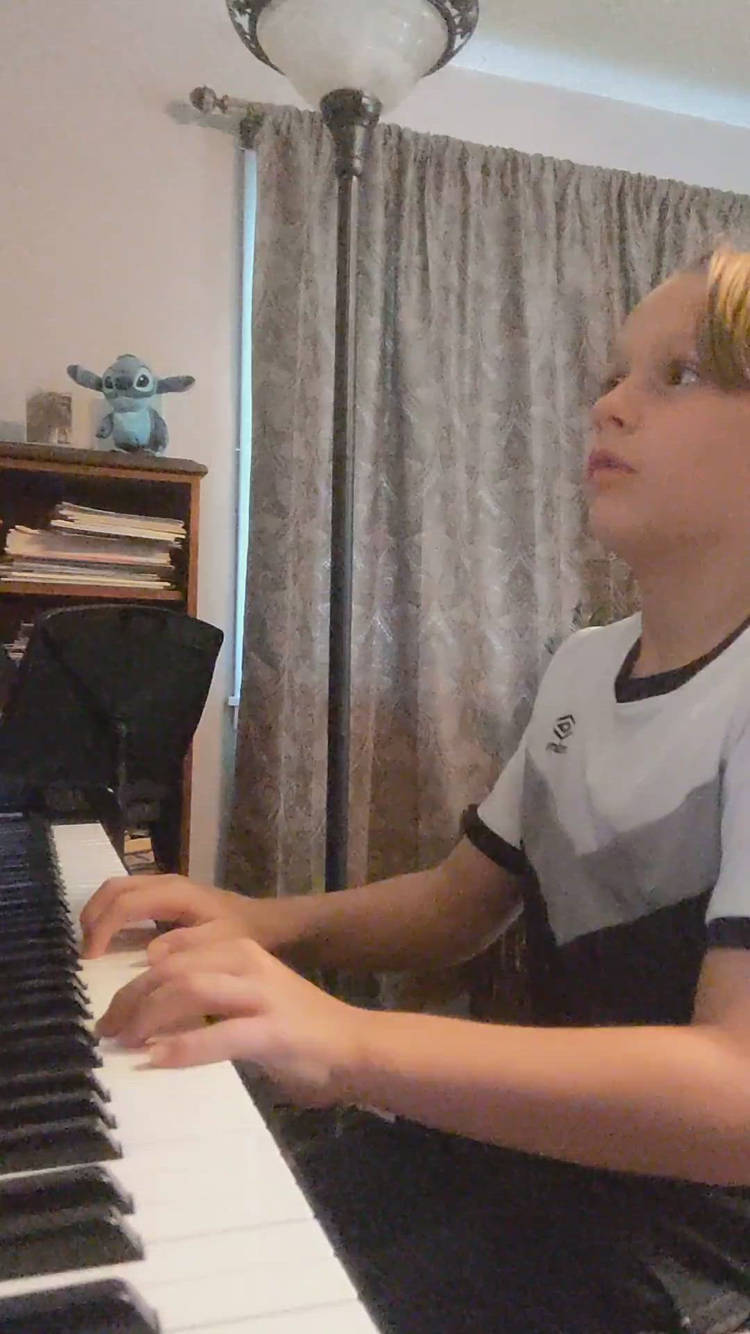 Piano student performance video - Piano Recital Solo - Piece 7