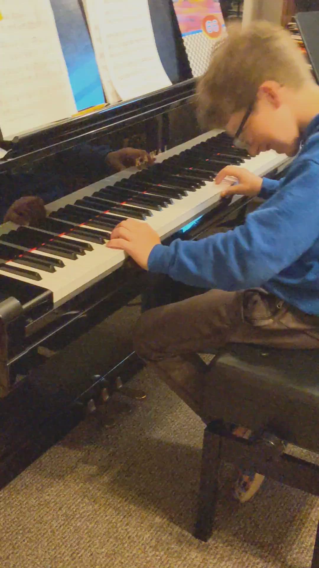 Piano student performance video - Piano Recital Solo - Piece 6