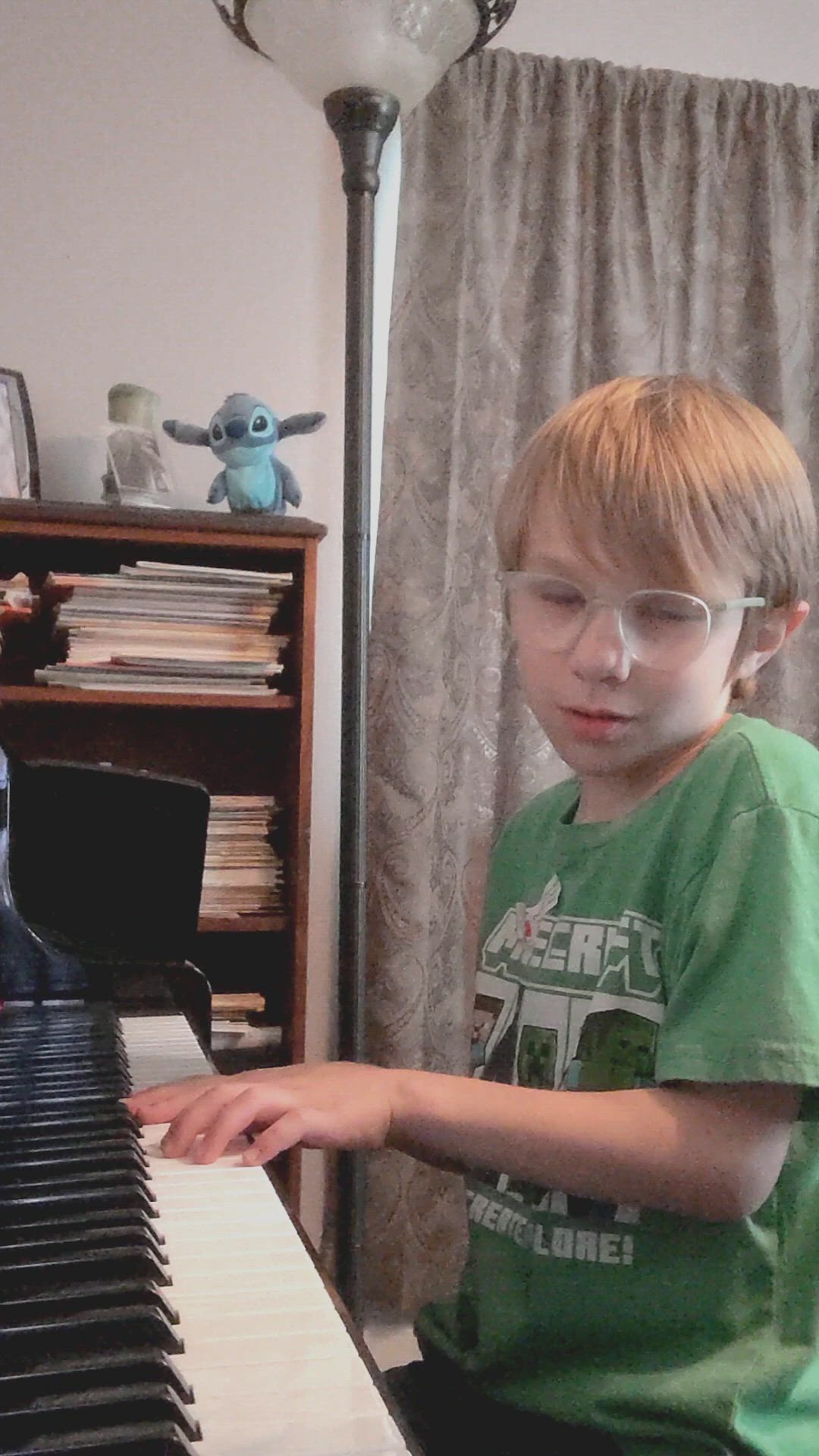 Piano student performance video - Piano Student Solo - Piece 12
