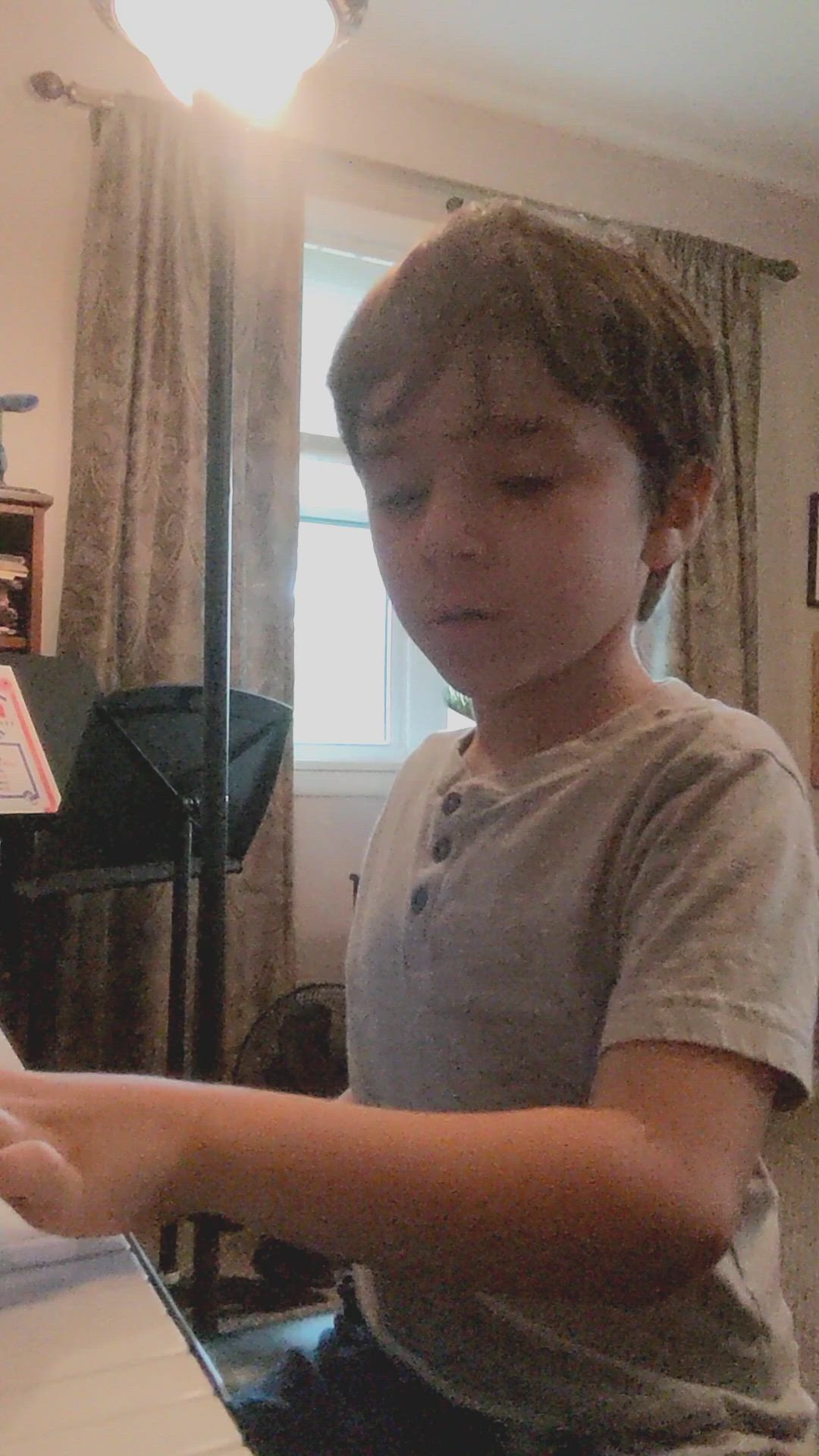 Piano student performance video - Piano Student Performance - Piece 5