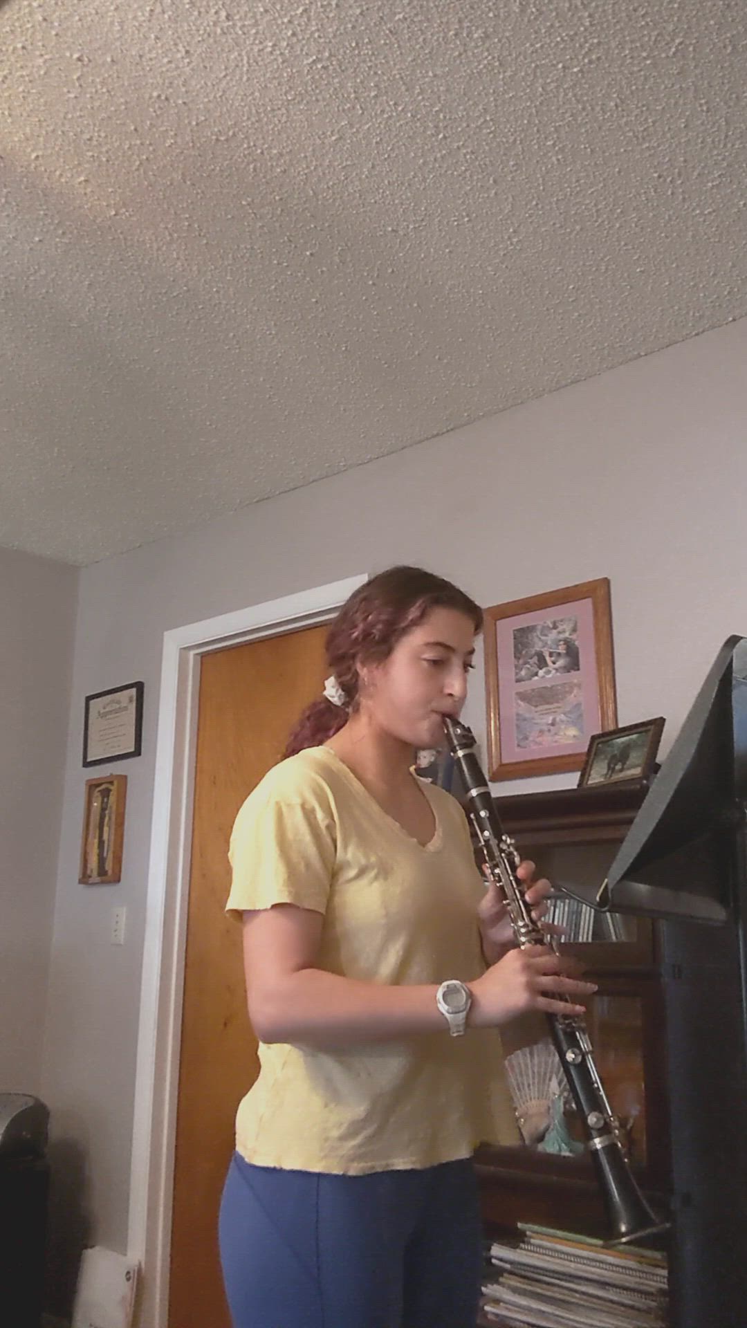 Clarinet student performance video - Clarinet Student Solo - Performance 1