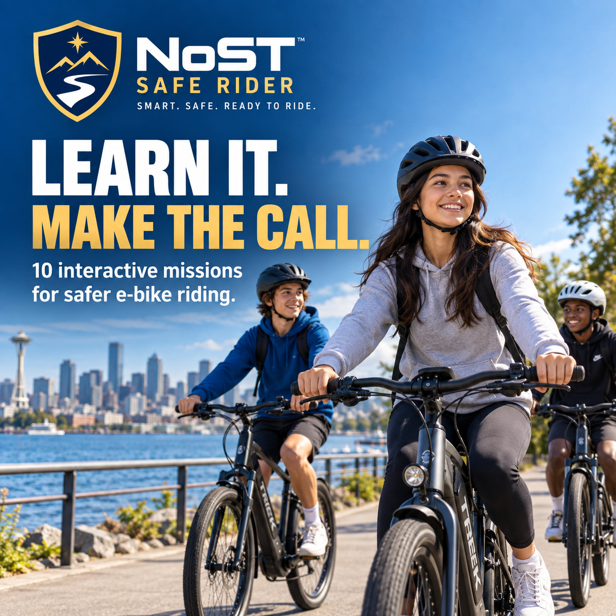 Safe Rider learning interface