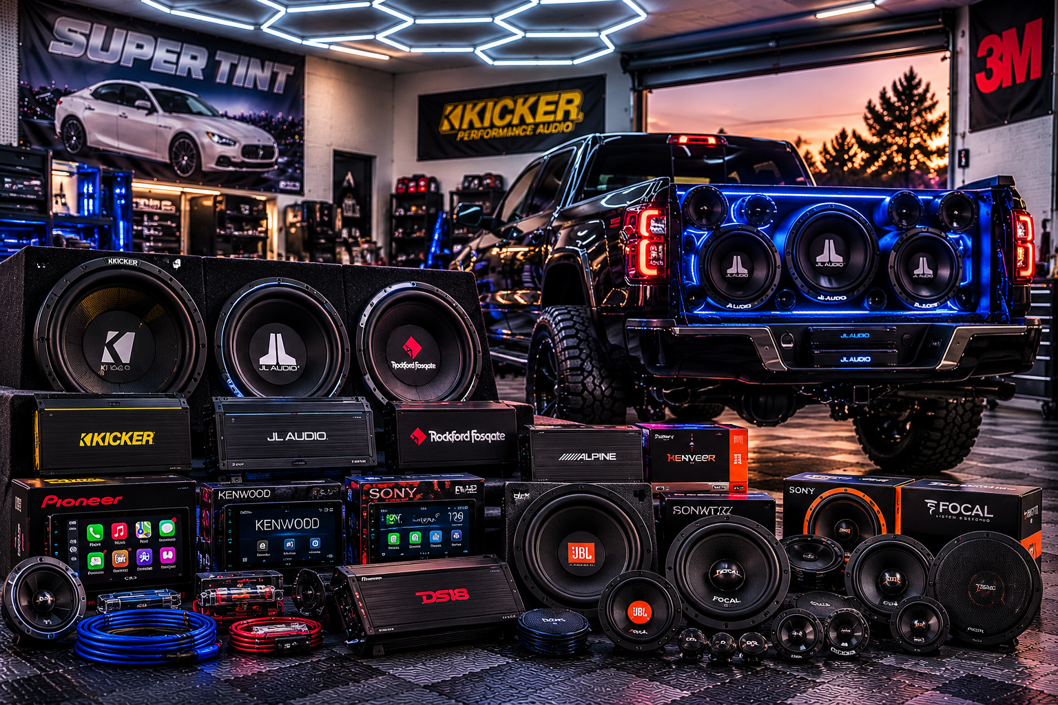 CAR AUDIO & SPEAKERS