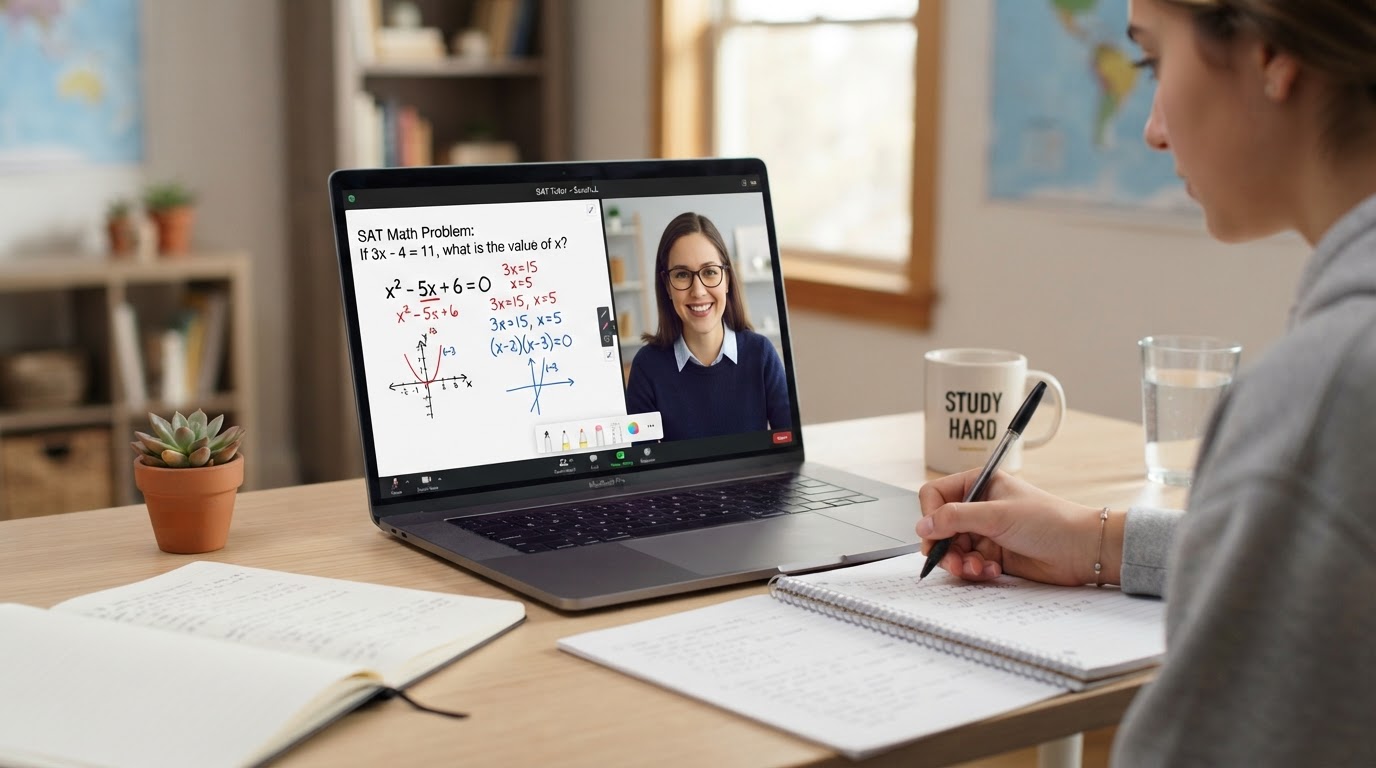 Online SAT Tutor: What They Do and How to Choose the Right One