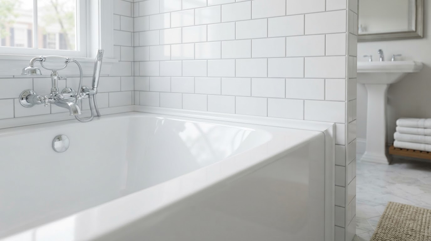 Tile & Tub Fresh Caulking in Northern Virginia home
