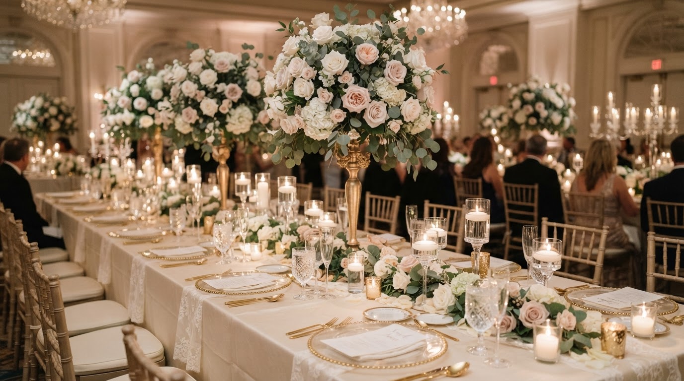 Luxury event celebration
