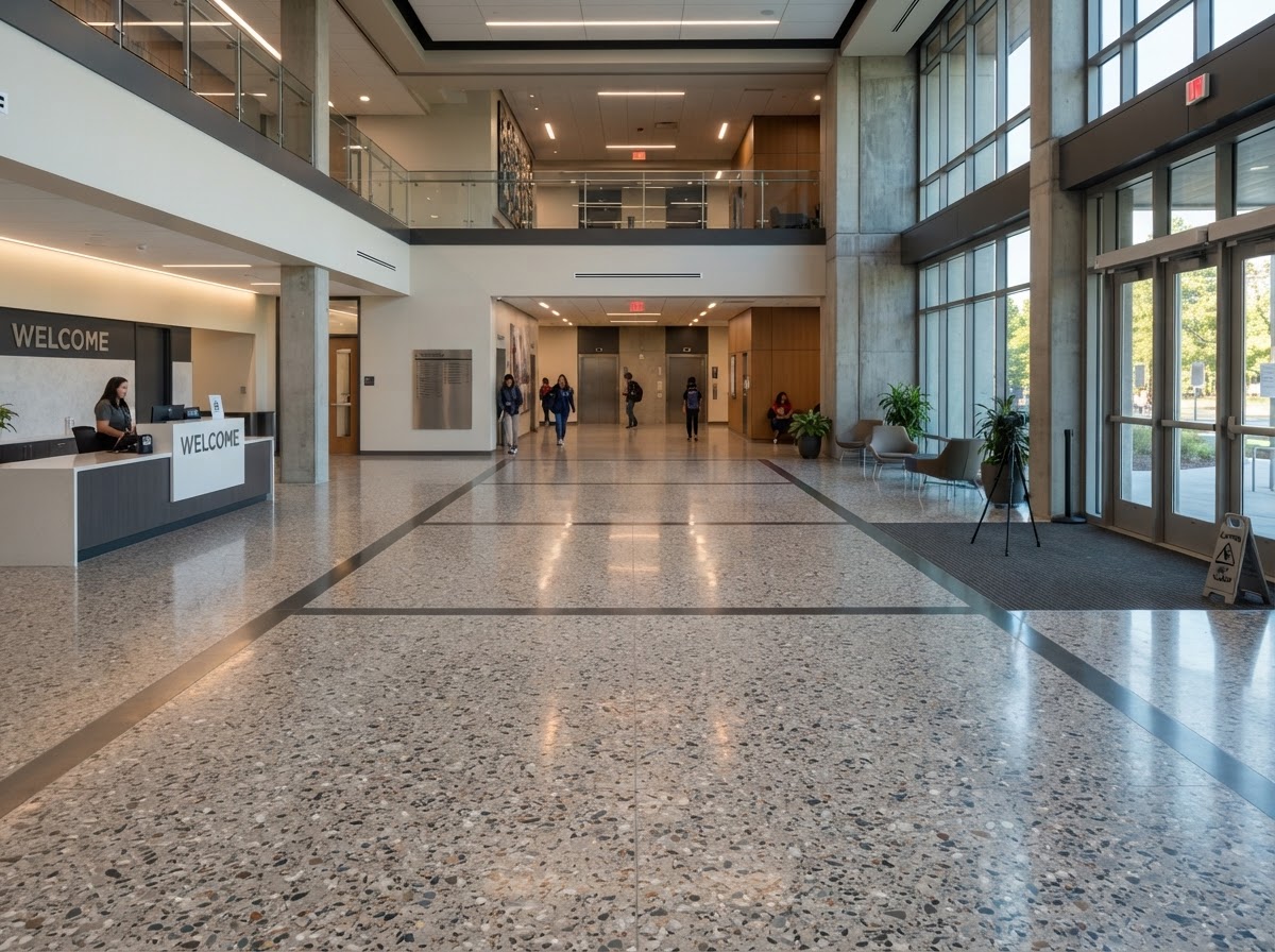Commercial Entrance — Satin Finish