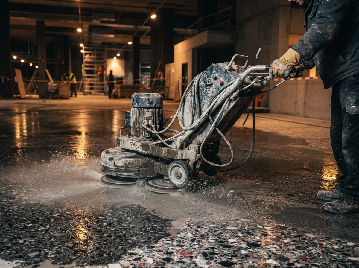 Diamond Polishing — terrazzo restoration work