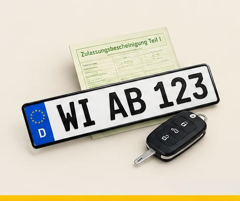 Fahrzeug-Anmeldung