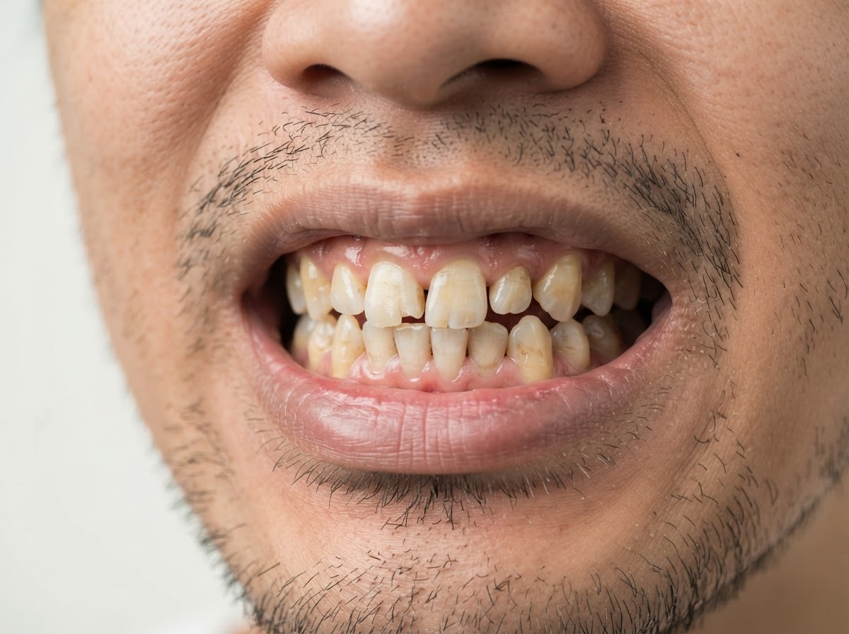 Veneers & Smile Makeover - before treatment