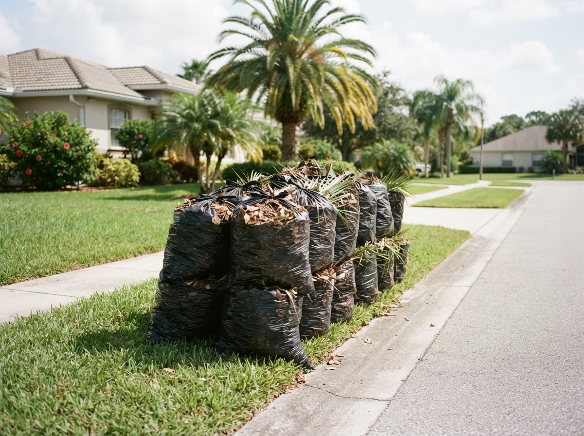 Lawn Raking and Debris Removal project photo 2