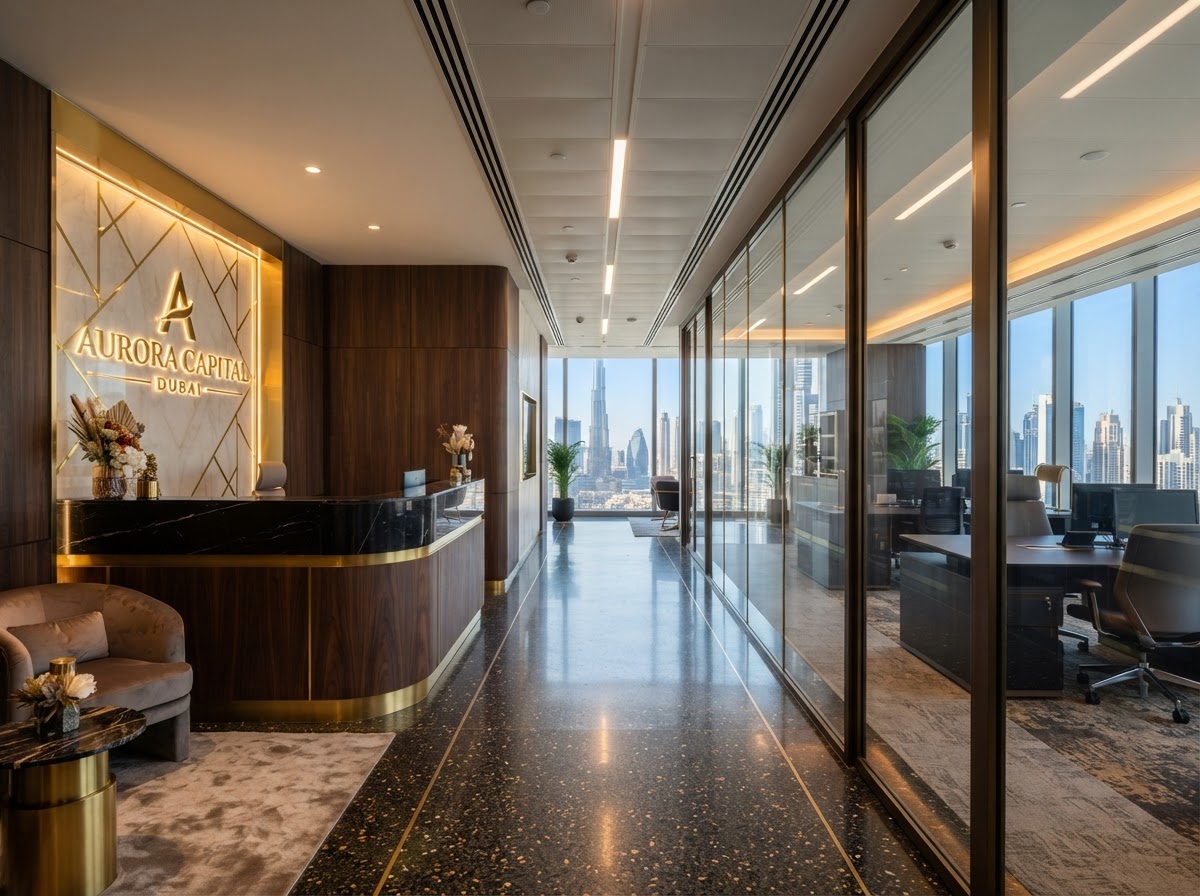 Turnkey Fit-Out (Design & Build) by Falcon Interior in Dubai