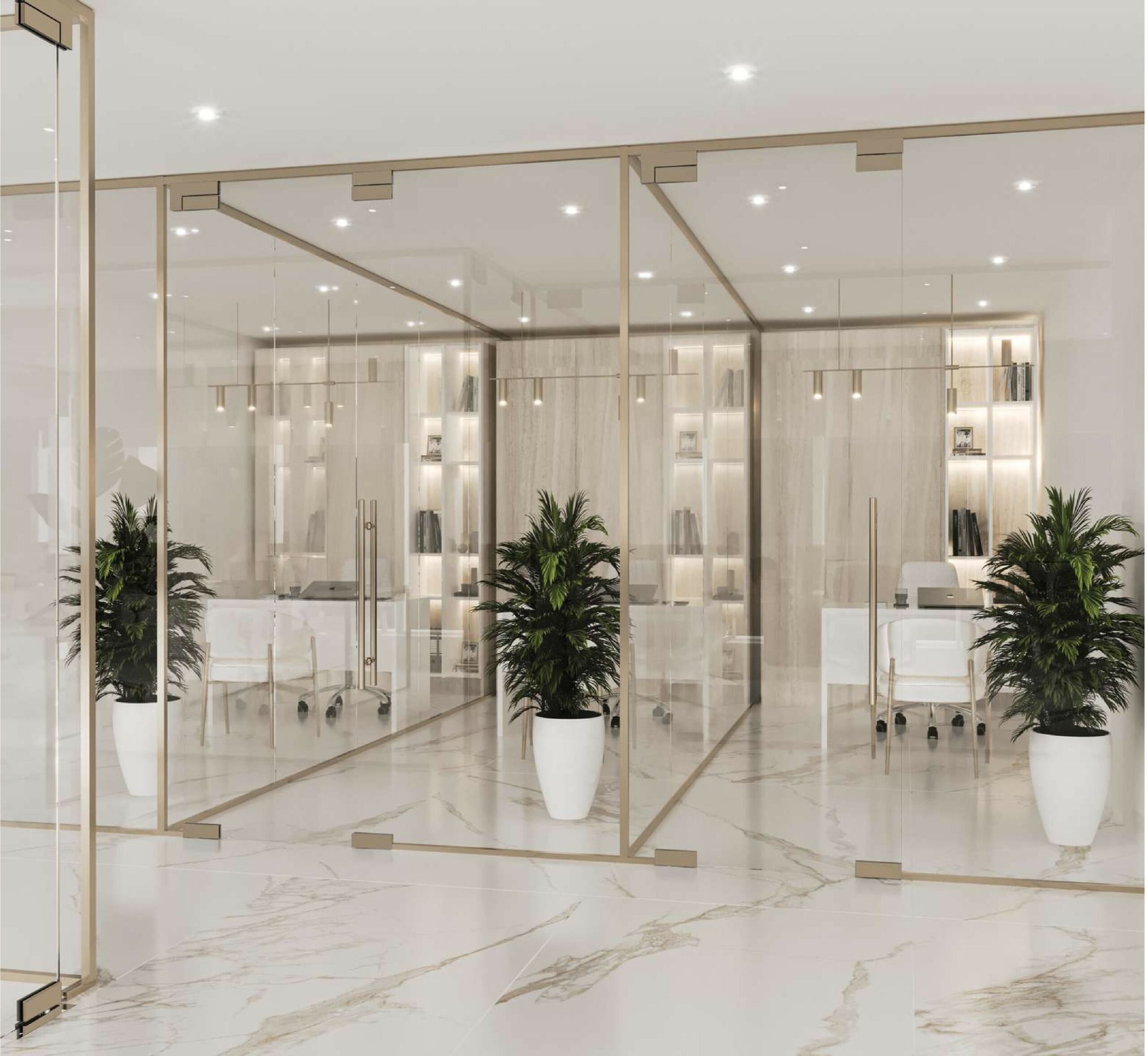 KNA Trading Corporate Office Fit-Out interior detail