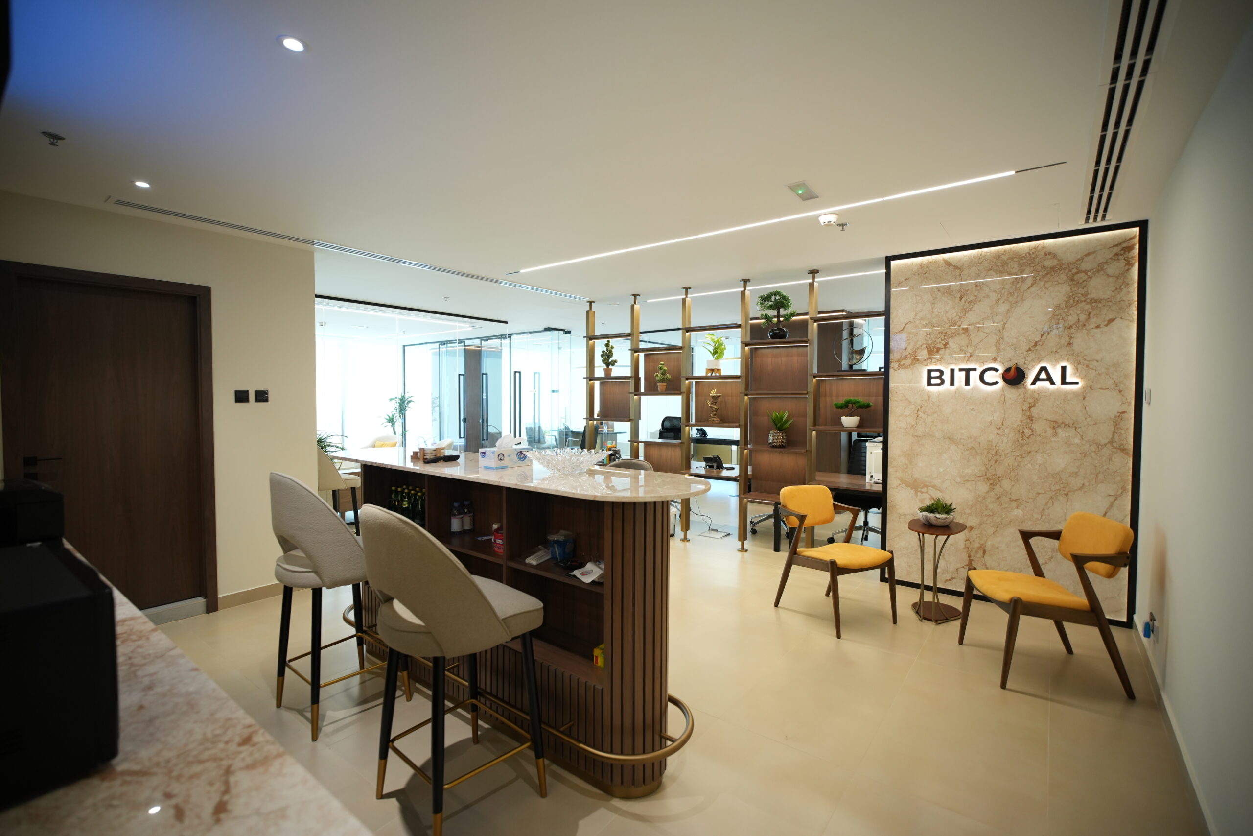 Bitcoal Office Fit-Out interior design & fit-out project in Dubai, UAE