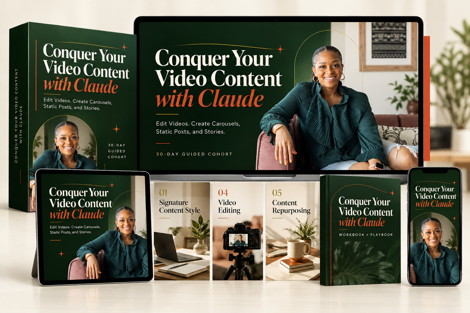 Conquer Your Video Content with Claude - 30-Day Guided Cohort
