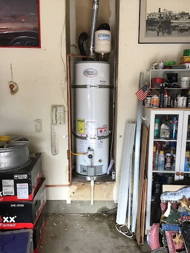 Garage Water Heater Replacement