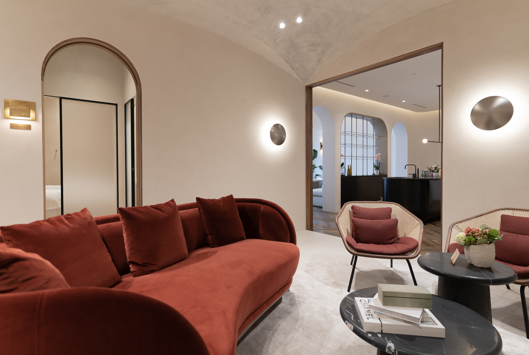 Pemberley Springs Spa Eden luxurious lounge and treatment sanctuary