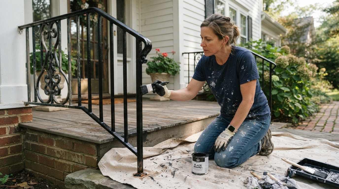 Protecting Exterior Metal Railings from Rust