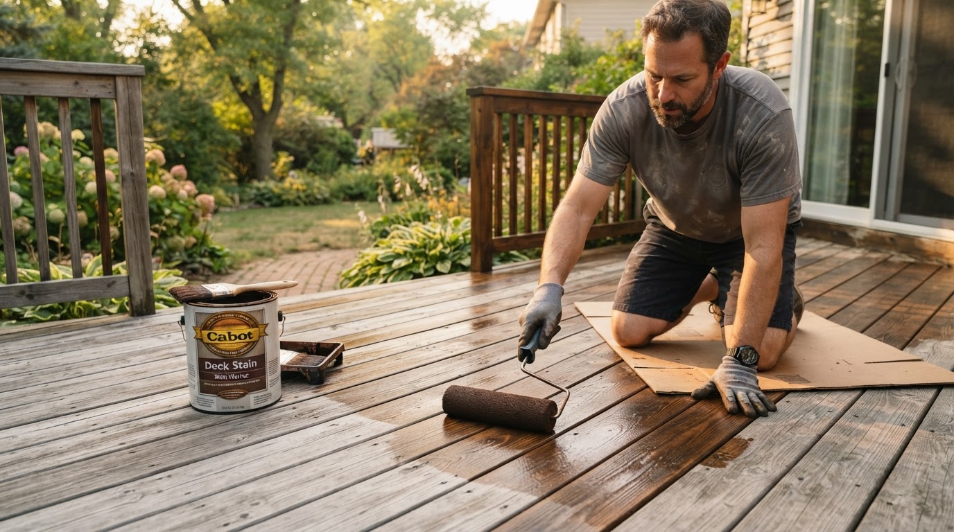 Deck Staining and Sealing: A Seasonal Guide