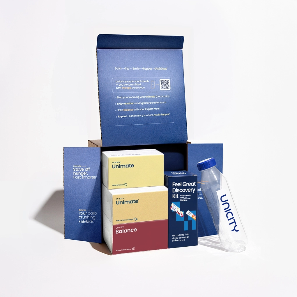 Unicity Feel Great Protocol Discovery Kit and Shaker Bottle
