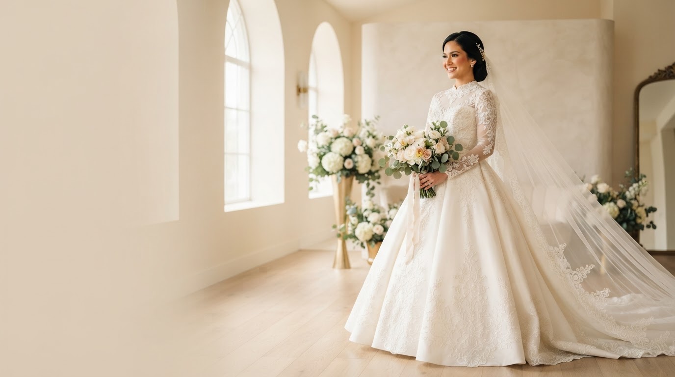 Bridal rental dress