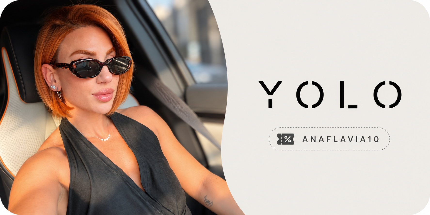 YOLO Óculos - Modelos casuais e esportivos com cupom ANAFLAVIA10