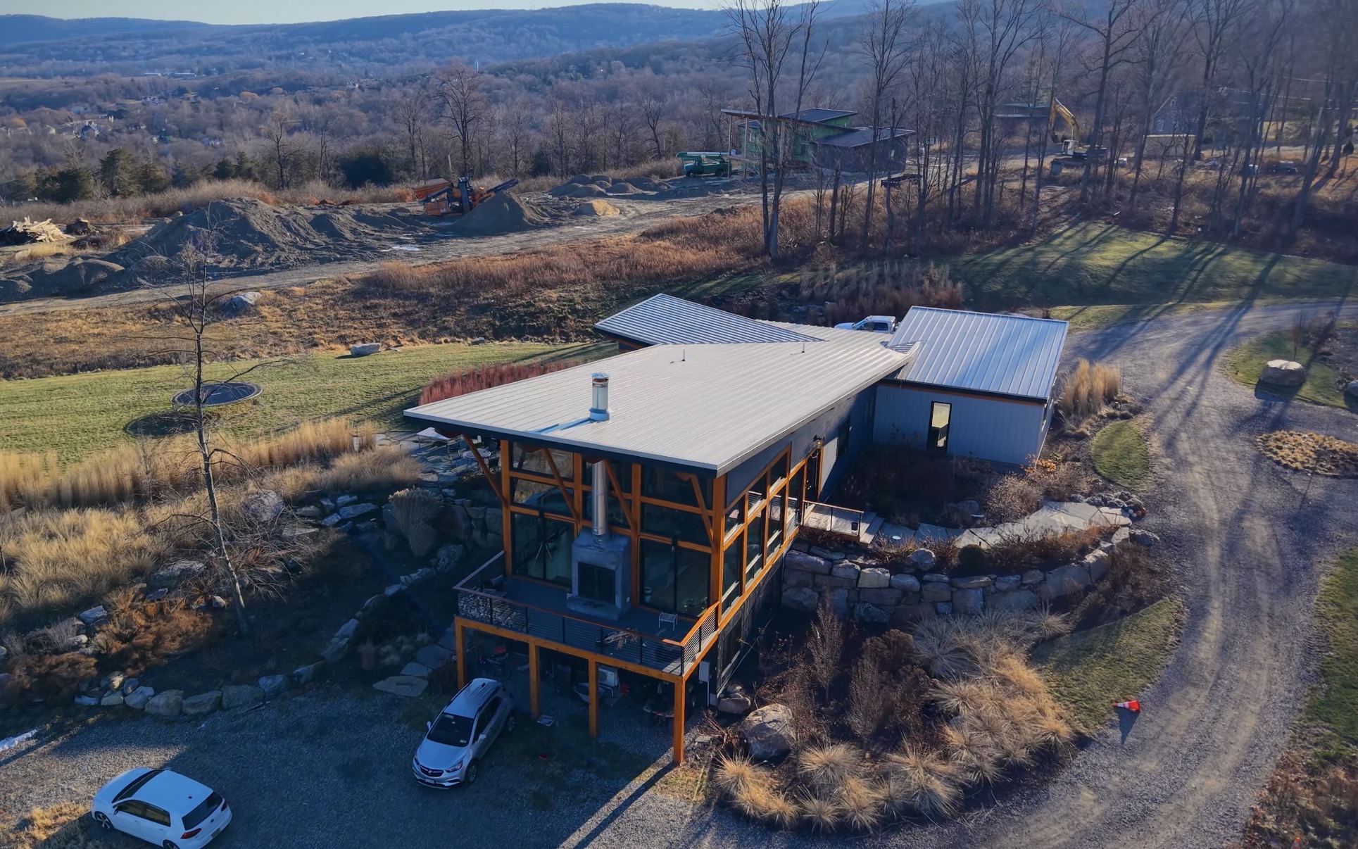 Custom home new build in Fishkill, NY by Red Cedar Construction