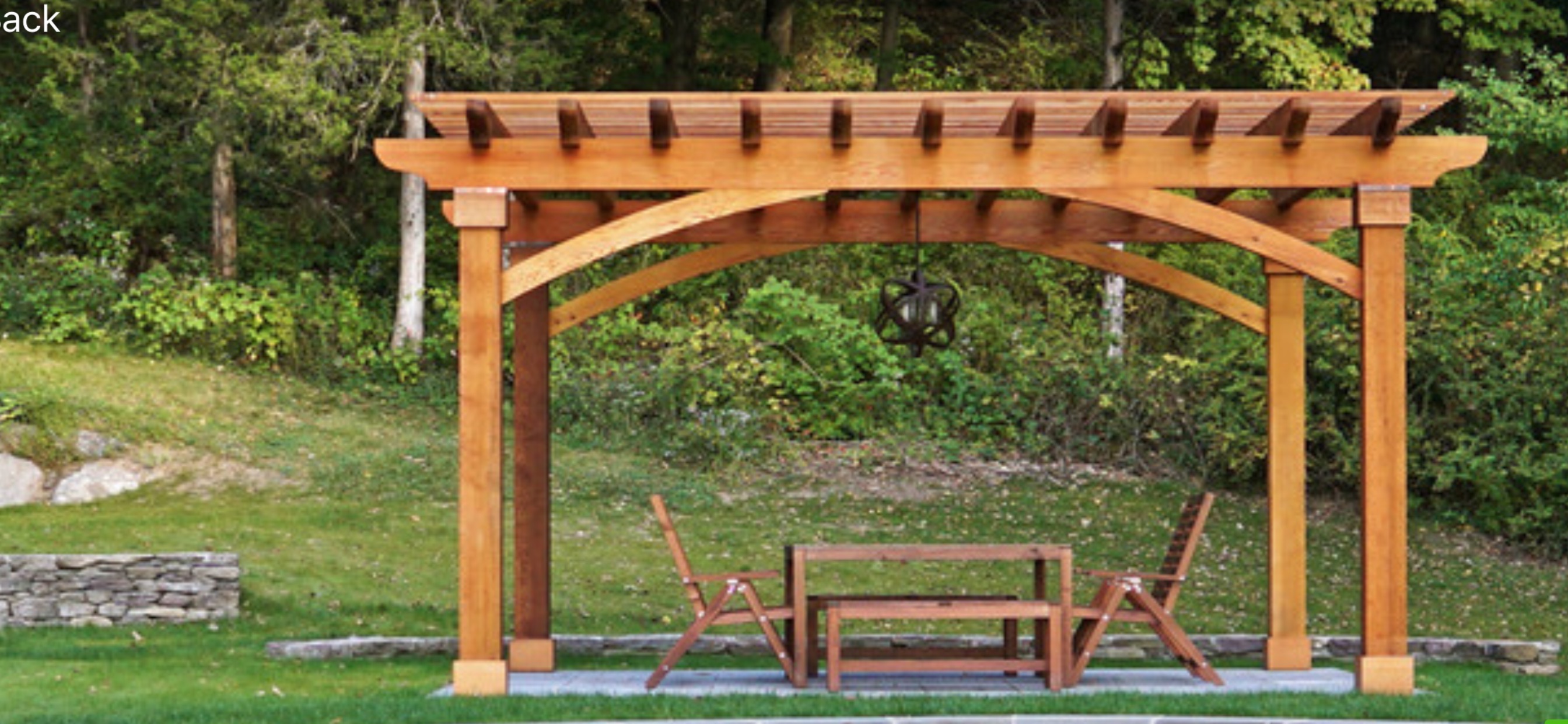 Pergola & patio in Wappingers Falls, NY by Red Cedar Construction