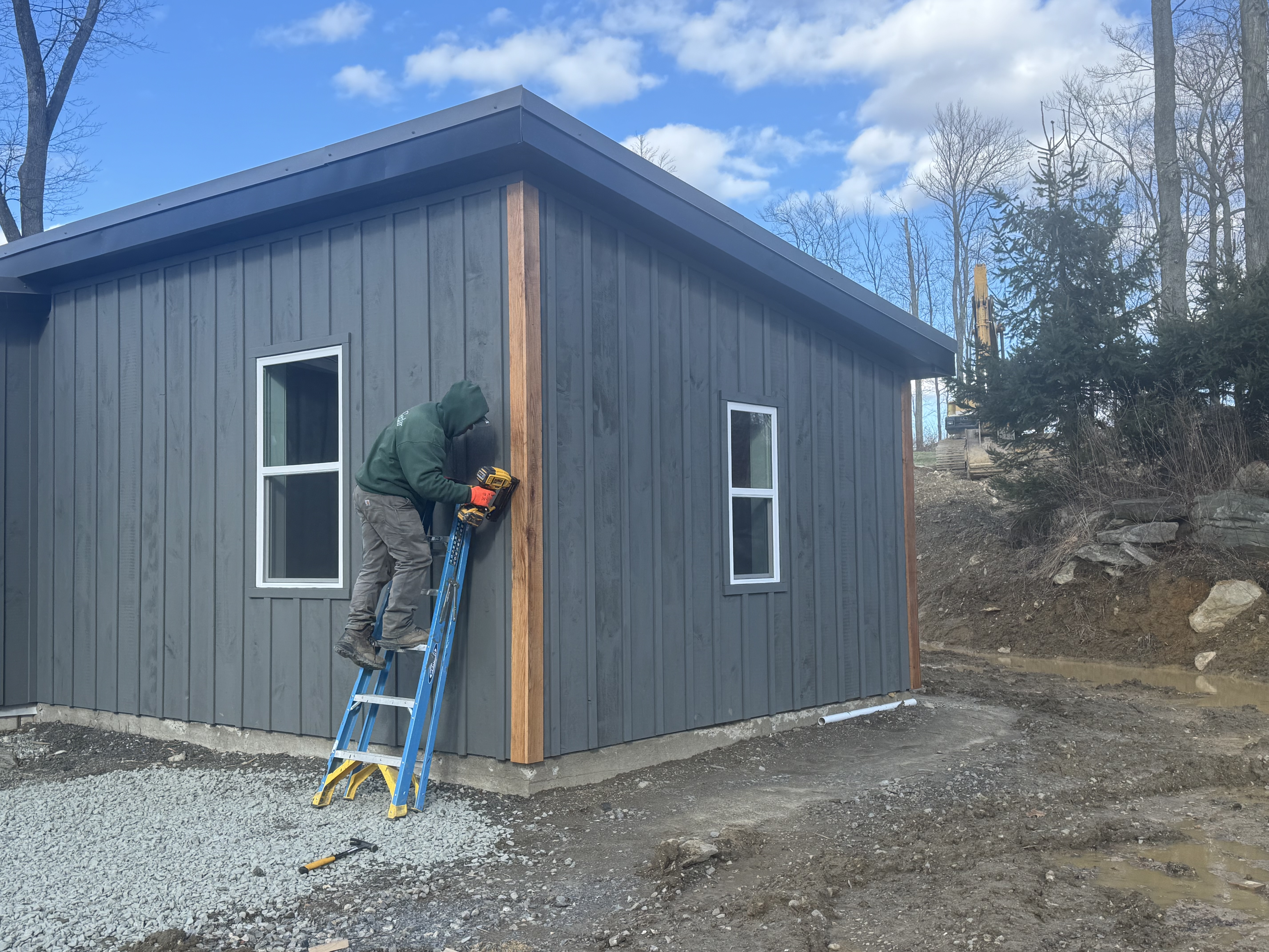 Custom guest house build in Fishkill, NY by Red Cedar Construction, photo 3