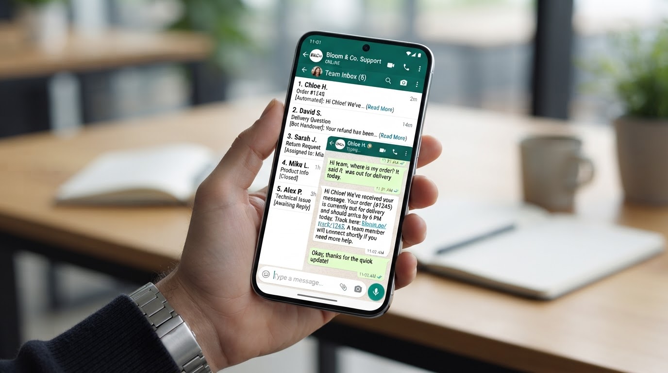 Wati — WhatsApp Business API bien hecho