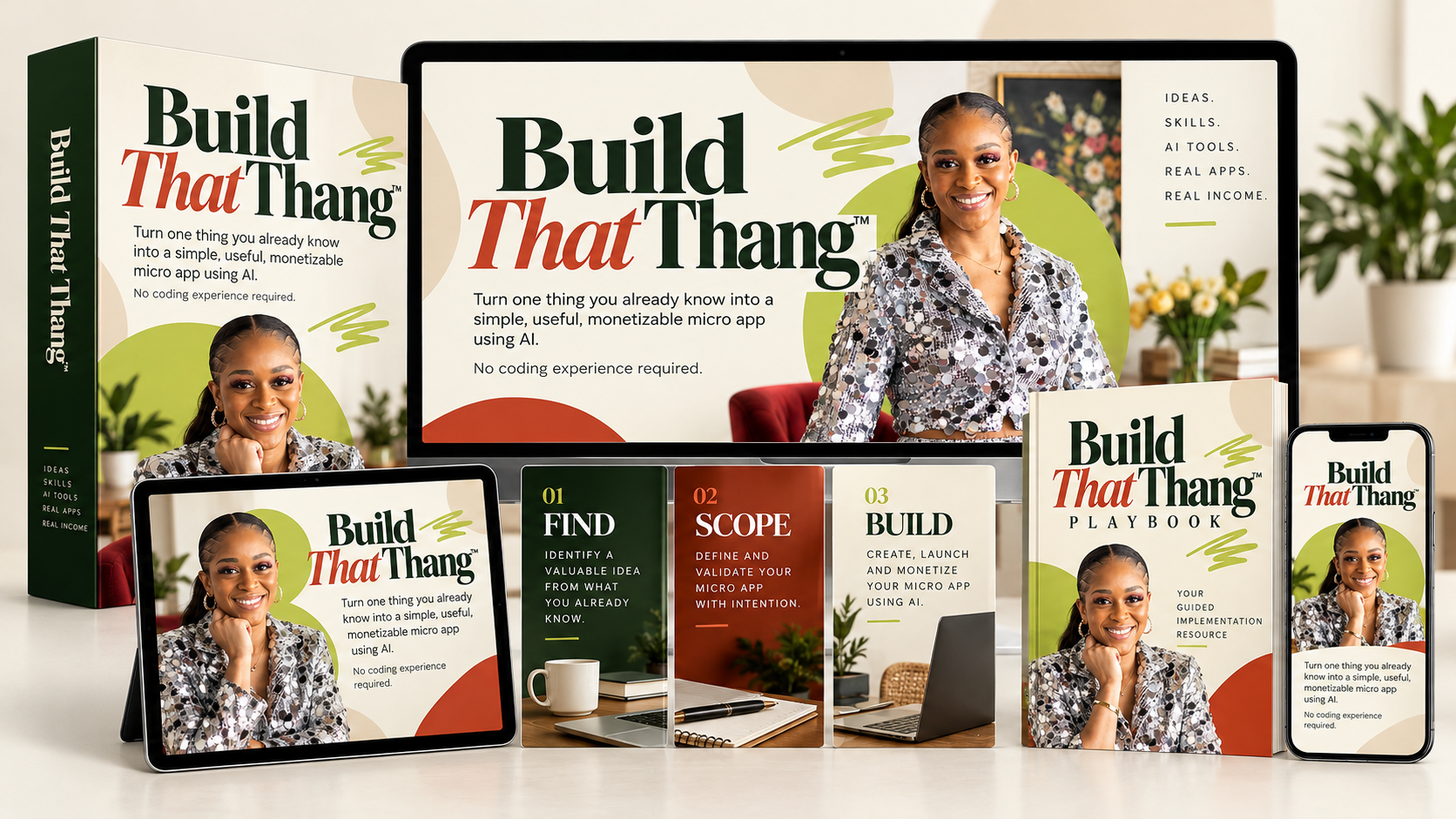 Build That Thang™ official course curriculum & resources bundle