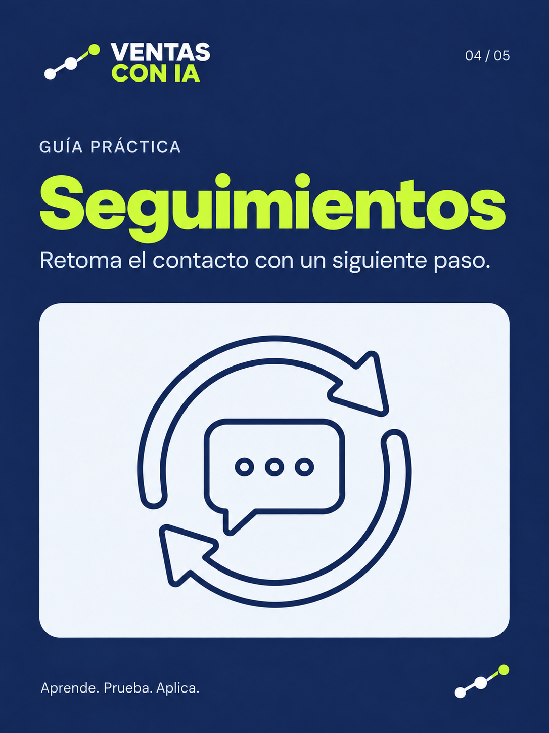 Portada de la guía Seguimientos