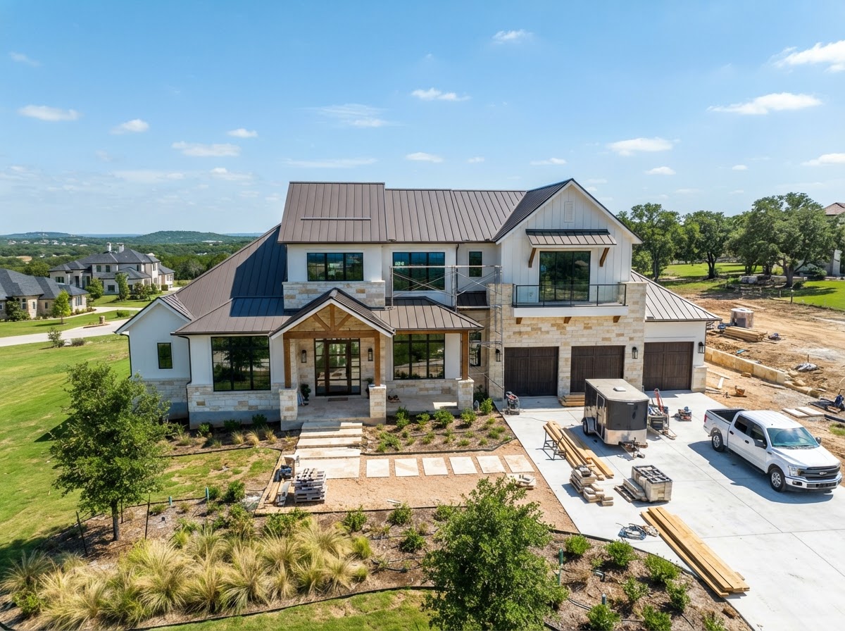 New construction home in Heath, Texas