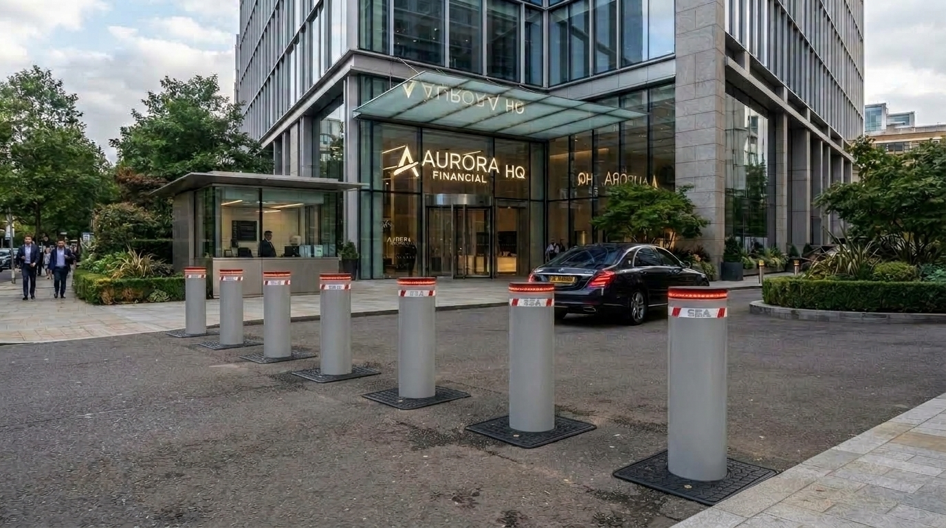 HYDRAULIC RISING BOLLARDS