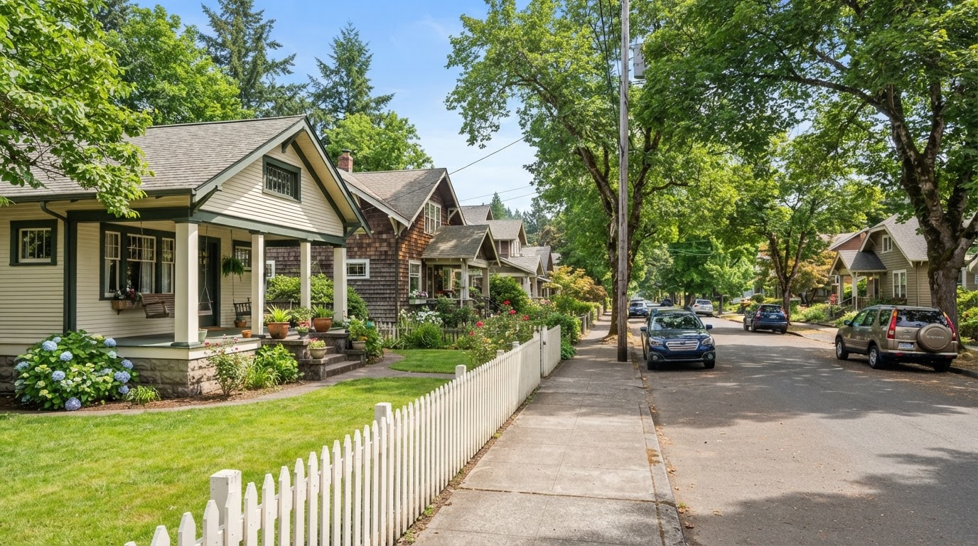 Representative residential property in Cottage Grove, OR