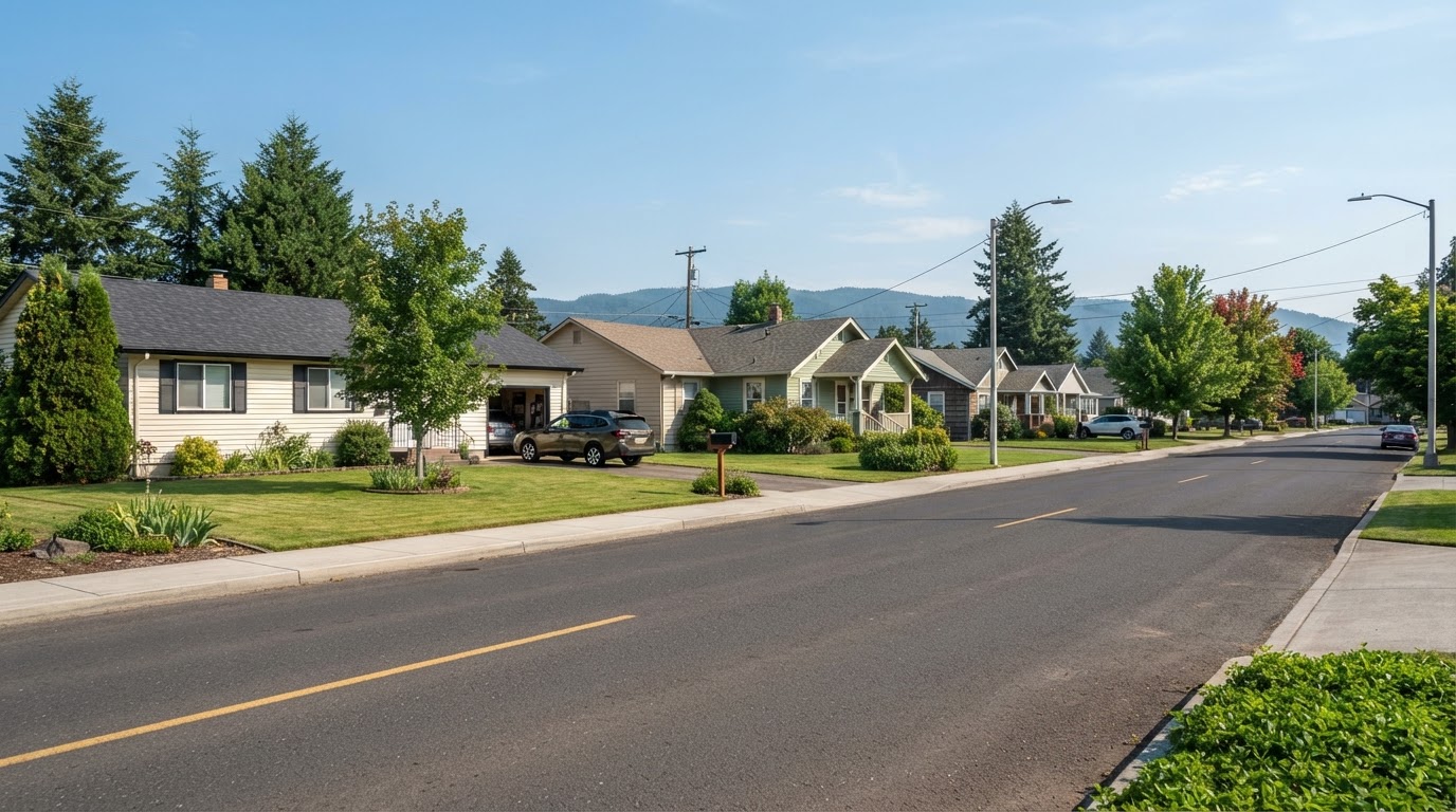 Representative residential property in Stayton, OR