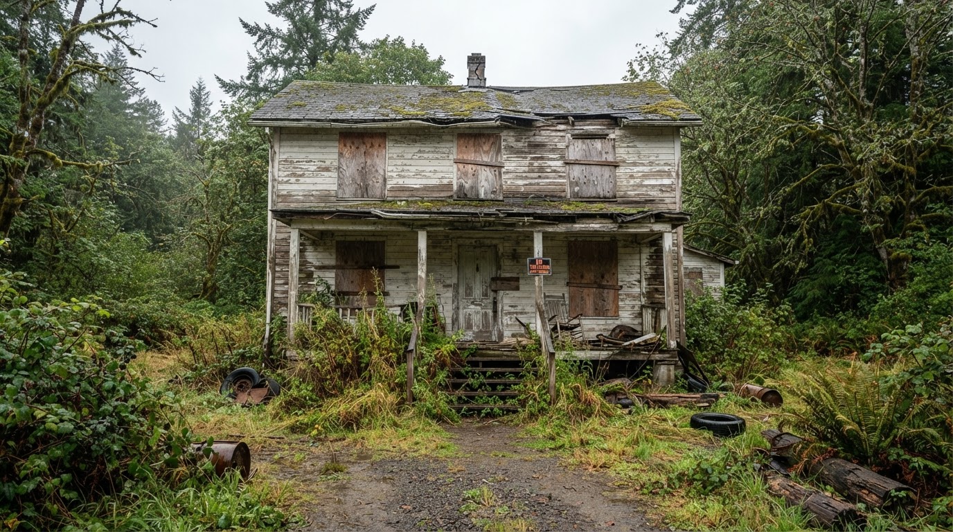 Vacant Oregon house sold as-is