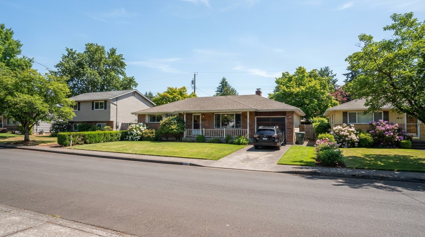 Representative residential property in Gresham, OR