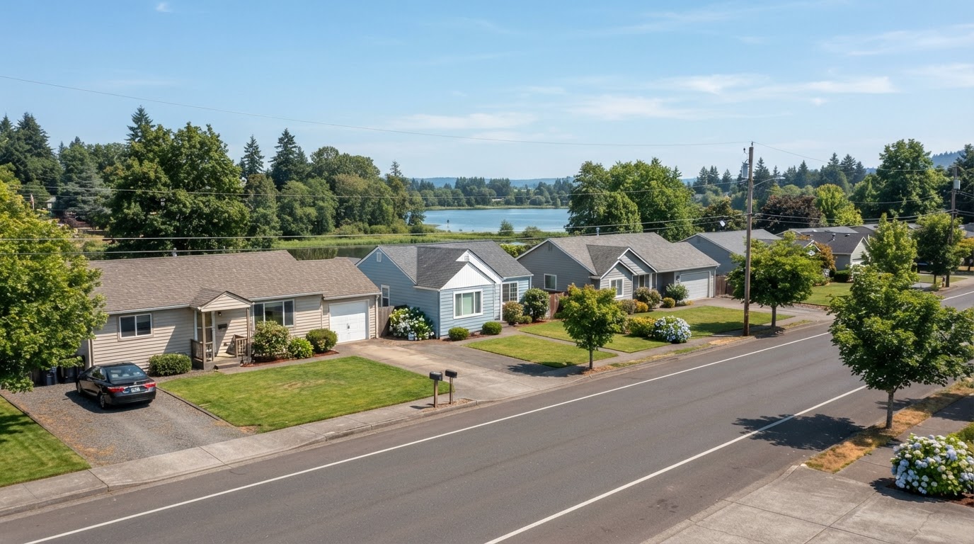 Representative residential property in Fairview, OR