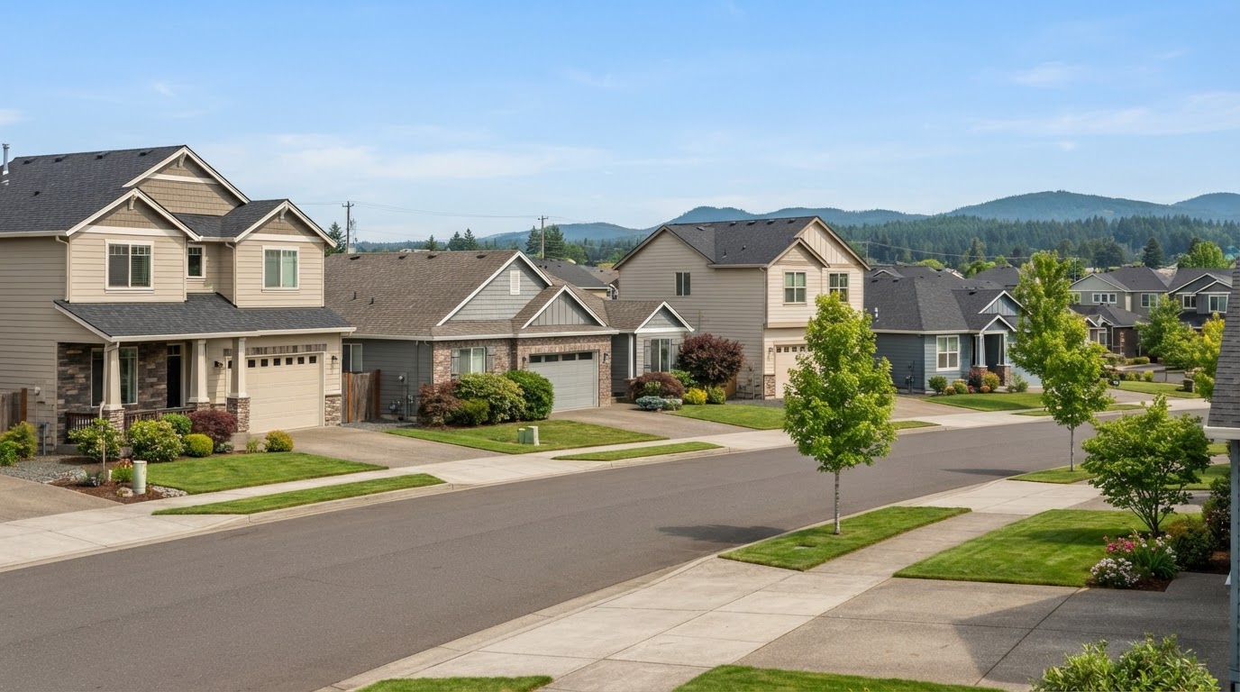 Representative residential property in Hillsboro, OR