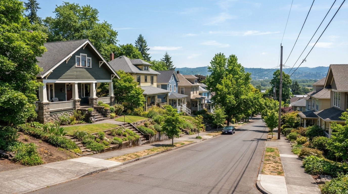 Representative residential property in Oregon City, OR