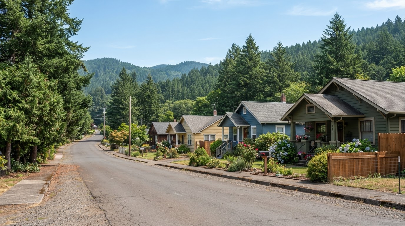 Representative residential property in Estacada, OR