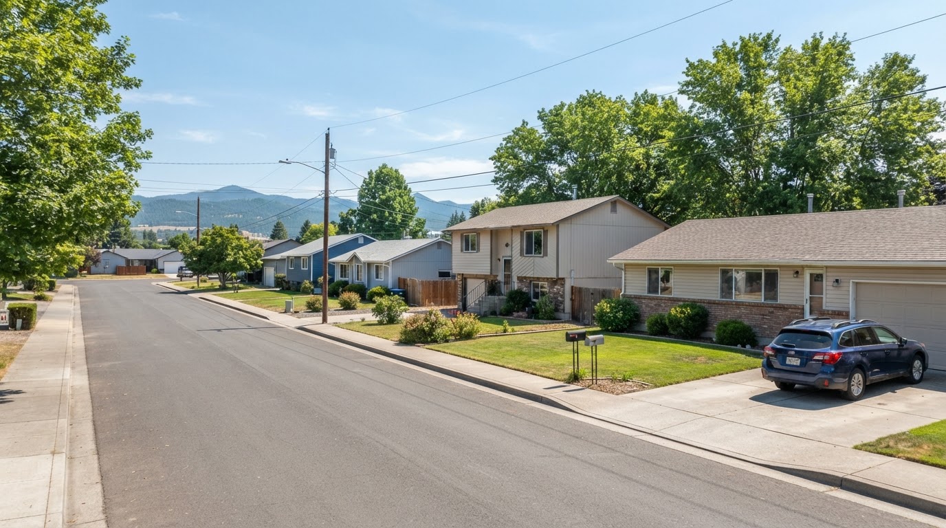 Representative residential property in Central Point, OR