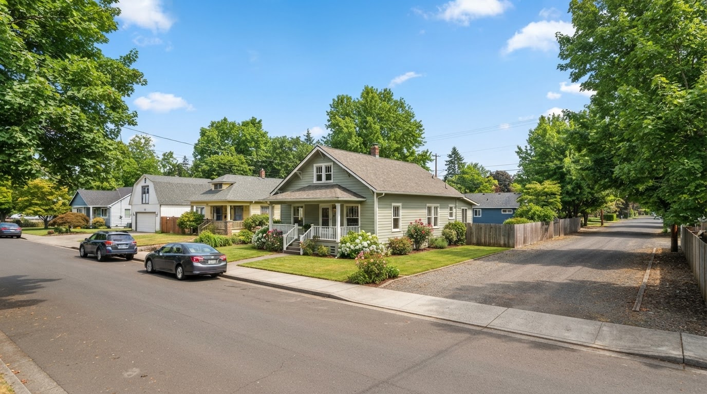 Representative residential property in Canby, OR