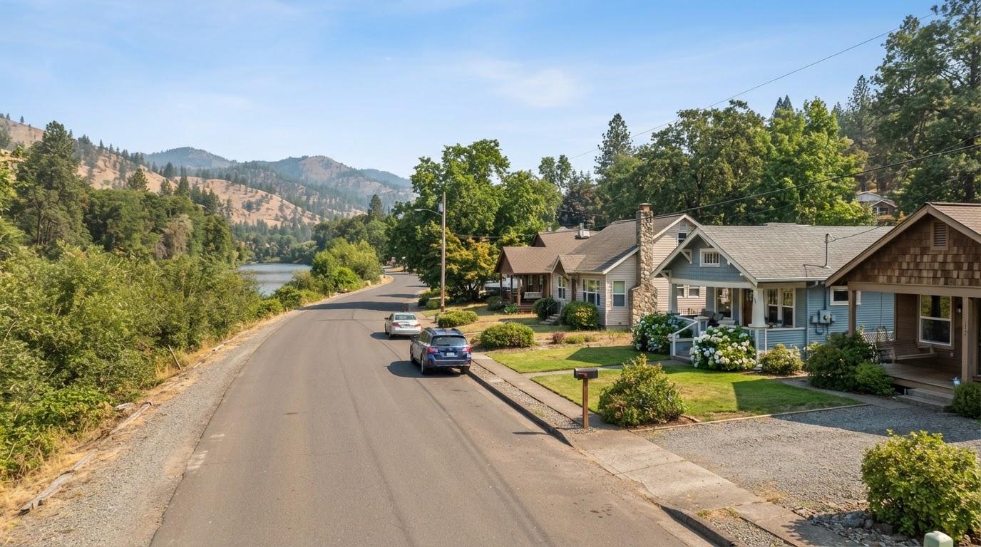 Representative residential property in Grants Pass, OR