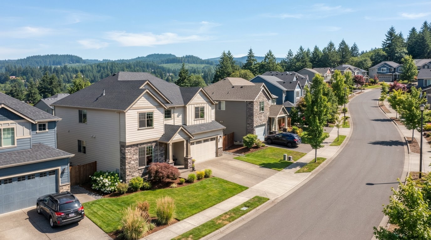 Representative residential property in Happy Valley, OR