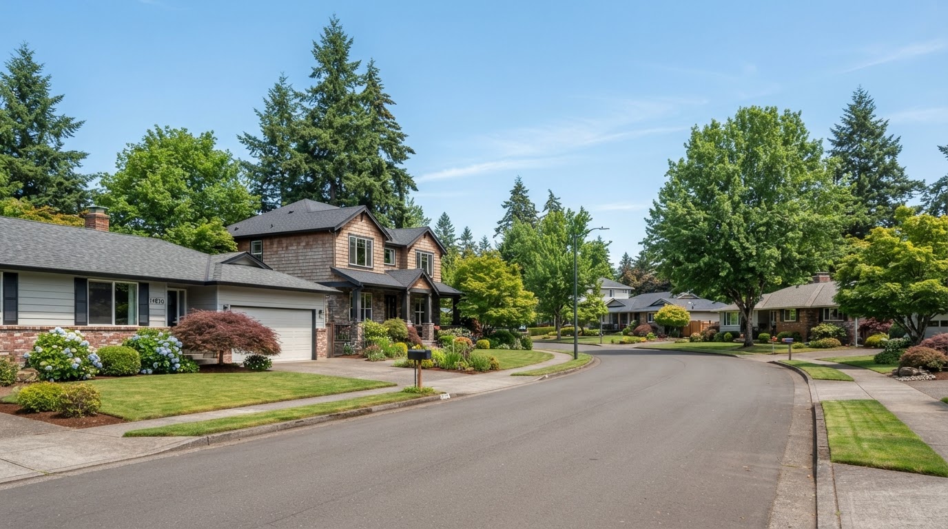 Representative residential property in Beaverton, OR