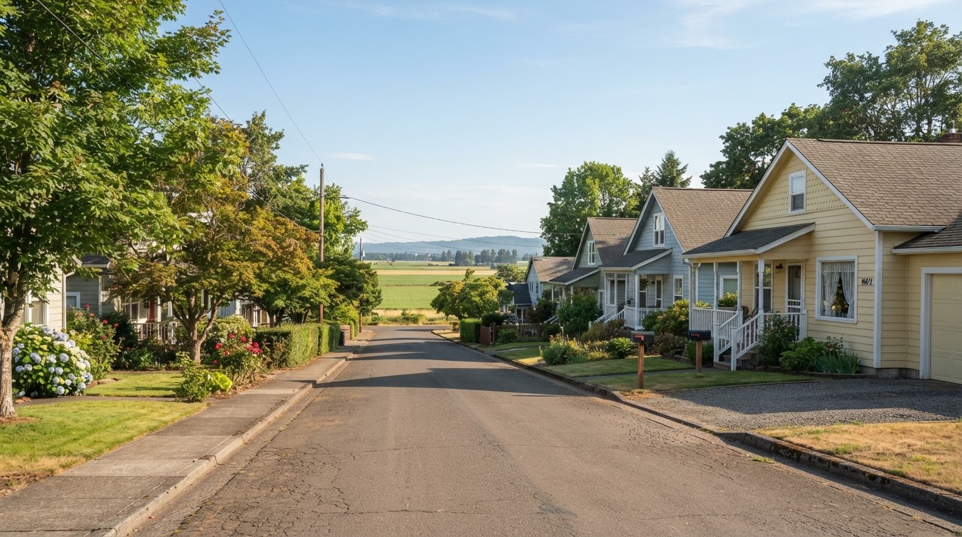 Representative residential property in Hubbard, OR